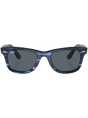 Ray-Ban lunettes de soleil carrées Original Wayfarer - Bleu