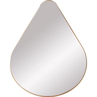 Spiegel - Trion Brens - Figuur - Hangspiegel in Frame - 100x80cm - Goud - Metaal