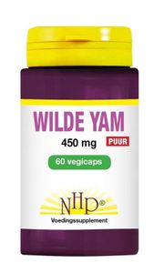 Wilde yam 450mg puur