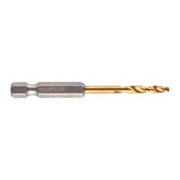 Milwaukee Metaalboor Shockwave HSS-G TiN Red Hex 3,3 x 67 mm VE=2 - 4932471089