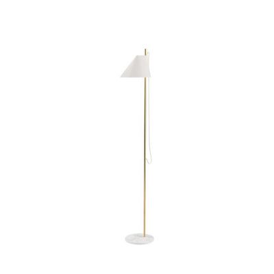 Louis Poulsen Yuh Vloerlamp - 2700K - Wit/messing