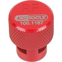 KS Tools 100.1187 RDKS / TPMS bandenontluchter, rood, rechts voor