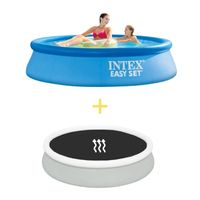 Intex Zwembad - Easy Set - 244 x 61 cm - Inclusief Solarzeil - thumbnail