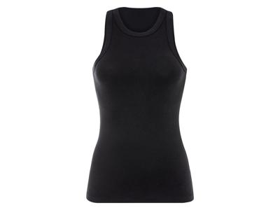 esmara Dames geribde tanktop (Zwart, L (44/46))