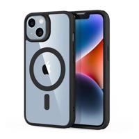 iPhone 14 Plus Classic Hybrid Case (HaloLock) - Clear Black