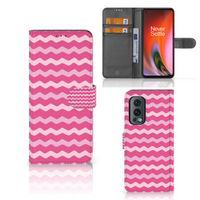 OnePlus Nord 2 5G Telefoon Hoesje Waves Pink