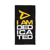 Dedicated Towel 1 stuk Zwart/Geel