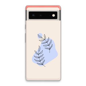 Leaf me if you can: Google Pixel 6 Transparant Hoesje