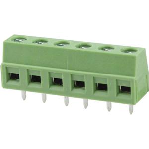 Degson DG127-5.08-03P-14-00AH-1 Klemschroefblok 2.08 mm² Aantal polen 3 Groen 1 stuk(s)