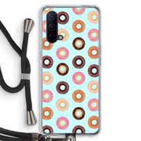 Donuts: OnePlus Nord CE 5G Transparant Hoesje met koord Donuts: OnePlus Nord CE 5G Transparant Hoesje met koord
