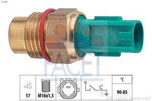 Temperatuurschakelaar, radiateurventilator 75266