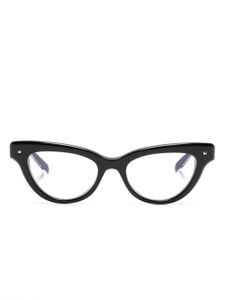 VALENTINO GARAVANI EYEWEAR lunettes de vue V-Essential II à monture papillon - Noir