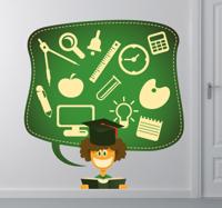 Sticker kind leraar school Sticker kind leraar school