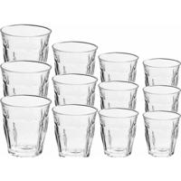 Duralex Drinkglazen - 24-delig - 160 en 310 ml - koffie/ theeglazen - waterglas