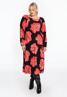 Yoek Jurk PETALS | Rood | Maat 58/60