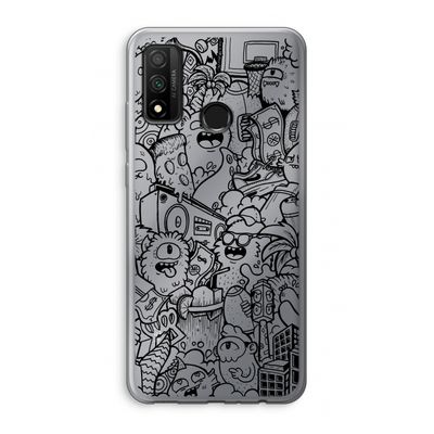 Vexx Black City : Huawei P Smart (2020) Transparant Hoesje
