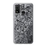 Vexx Black City : Huawei P Smart (2020) Transparant Hoesje