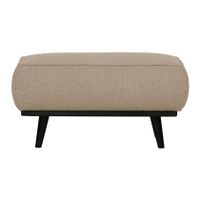 BePureHome Statement Hocker - Bouclé Beige