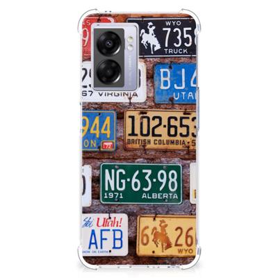 OPPO A77 5G | A57 5G Anti-shock Hoesje met foto Kentekenplaten OPPO A77 5G | A57 5G Anti-shock Hoesje met foto Kentekenplaten