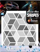 REFLECTIVE BERLIN reflex-stickers "shapes" refl.sticker refl.berlin diamonds grey