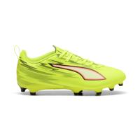 PUMA Ultra 6 Play Gras / Kunstgras Voetbalschoenen (MG) Kids Neongeel Rood Zwart