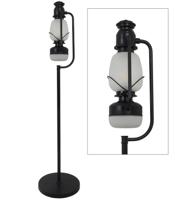 Vloerlamp Chester Antiek Zwart