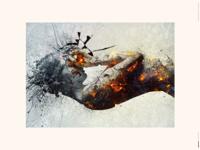 Kunstdruk Mario Sanchez - Nevado Delibiration 40x30cm