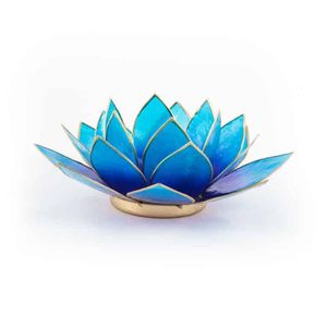 Lotus Sfeerlicht Violet-Blauw Tweekleurig