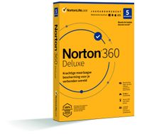 Norton 360 Deluxe (5 apparaten) Digitale licentie Software