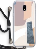 Luca: Samsung Galaxy J3 (2017) Transparant Hoesje met koord