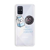 Best Friend Forever: Galaxy A71 Transparant Hoesje