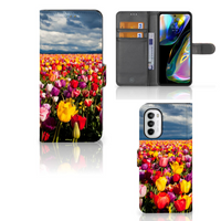 Motorola Moto G52 | Moto G82 Hoesje Tulpen - thumbnail