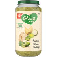 Olvarit 12+ Maanden Broccoli Kalkoen Aardappel 250g bij Jumbo