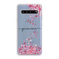 Hartjes en kusjes: Samsung Galaxy S10 5G Transparant Hoesje