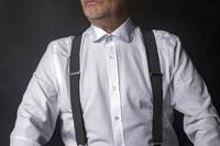 Wit Overhemd Ronde Kraag | Peaky Blinders