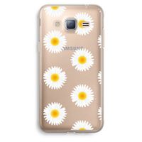 Margrietjes: Samsung Galaxy J3 (2016) Transparant Hoesje