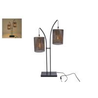 Staande lamp "Joop" zwart 20x53x76cm