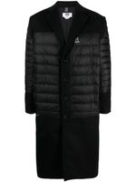 Junya Watanabe MAN manteau à simple boutonnage - Noir