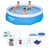 Bestway Fast Set Rond 305x76 cm - Zwembad Inclusief Accessoires - thumbnail