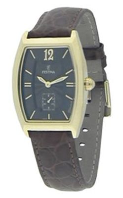 Horlogeband Festina F16026-4 Leder Bruin 18mm