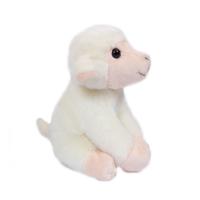 Knuffeldier Schaap/lammetje - zachte pluche stof - premium kwaliteit knuffels - wit - 12 cm