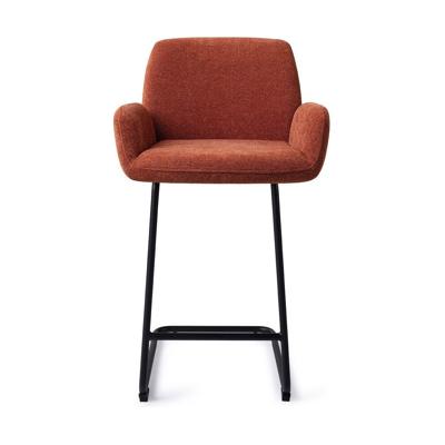 Jesper Home Misaki barkruk H65 Cosy Copper arch black