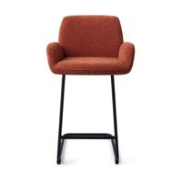 Jesper Home Misaki barkruk H65 Cosy Copper arch black