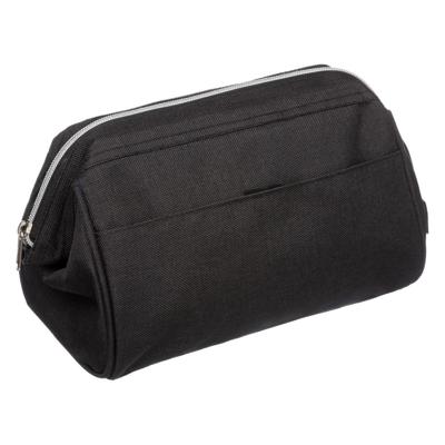 5Five Toilettas/make-up - etui/opberg tasje - zwart - 15 x 28 x 16 cm - Reis/vakantie