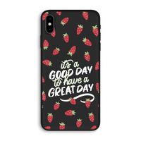 Don't forget to have a great day: iPhone XS Max Biologisch afbreekbaar hoesje