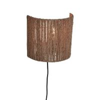 GOOD&MOJO Wandlamp Iguazu - Jute - 25x25x22cm - thumbnail