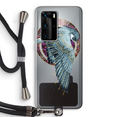 Golden Falcon: Huawei P40 Pro Transparant Hoesje met koord