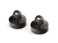 Aluminium Upper Shock Cap (Black) (2PCS) (AR330204) - thumbnail