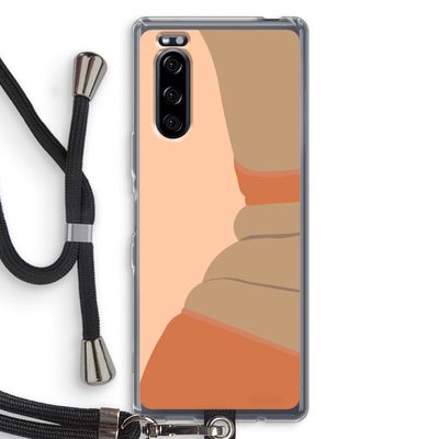Bikini: Sony Xperia 5 Transparant Hoesje met koord