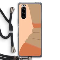 Bikini: Sony Xperia 5 Transparant Hoesje met koord